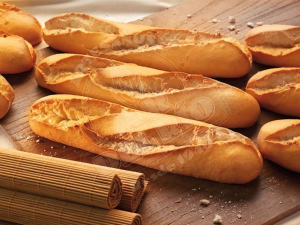 Baguettina 100 gr sin gluten caja 25 uds