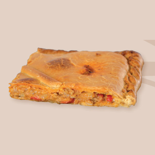 Empanada media plancha Carne Gourmet 1800 gr caja 4 uds