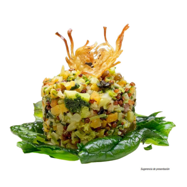 Ensalada Curly Kale y quinoa caja 8 uds.