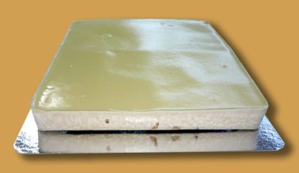 Tarta de galletas toffe y chocolate blanco