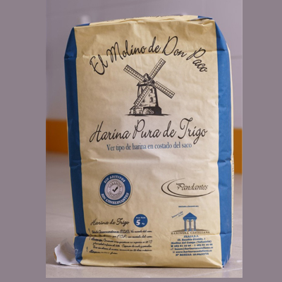 Harina pura de trigo El Molino de Don Paco 5 kg