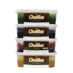 Chellies rojo cubeta 2 kg