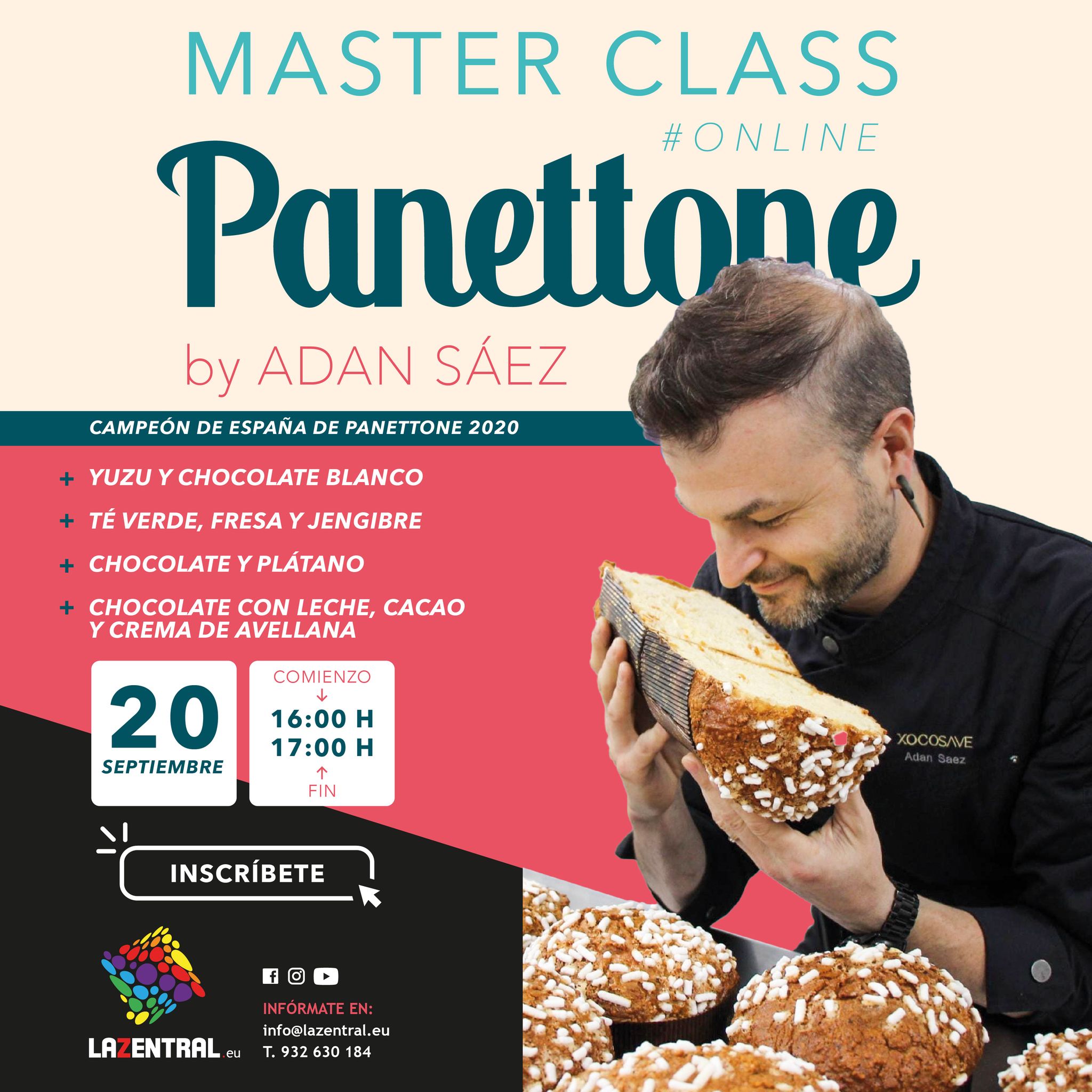 MasterClass Online Panettone – Adan Sáez